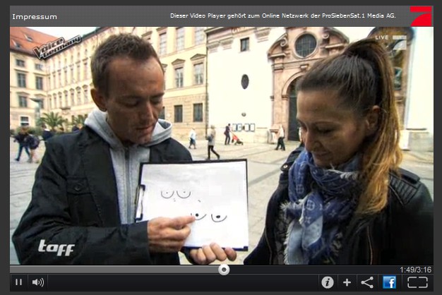 Befragte zeichnen Br�ste 01