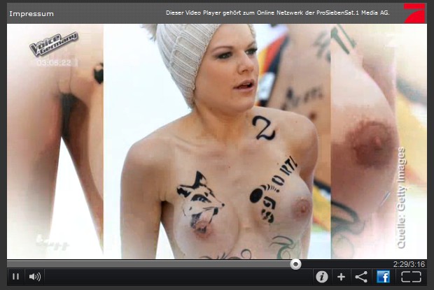 Der Silikonbusen von Melanie M�ller