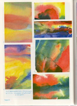 Tafel 31: Atmosph�rische Stimmungen der
                          Nordischen Mythologie (4. Schuljahr)